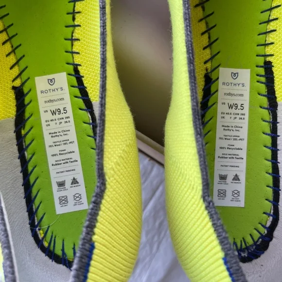 New Rothy’s Sunbeam Points Size 9.5 - Picture 6 of 6